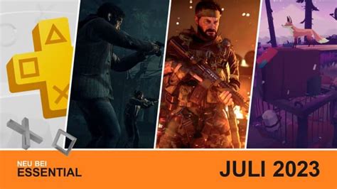 PS Plus Essential Juli 2023 Spiele für PS4 und PS5 angekündigt