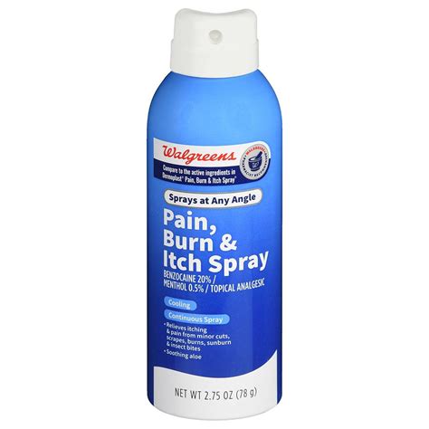 Benzocaine Spray