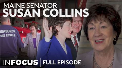 Sen Susan Collins Presidential Election Pick And What Shes Working