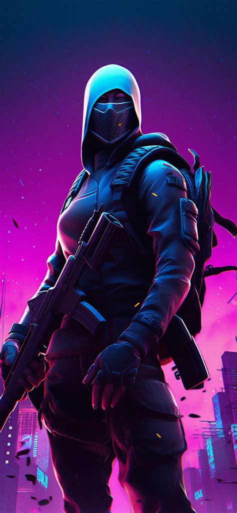 Fortnite Warrior Purple Wallpapers - Wallpapers Clan