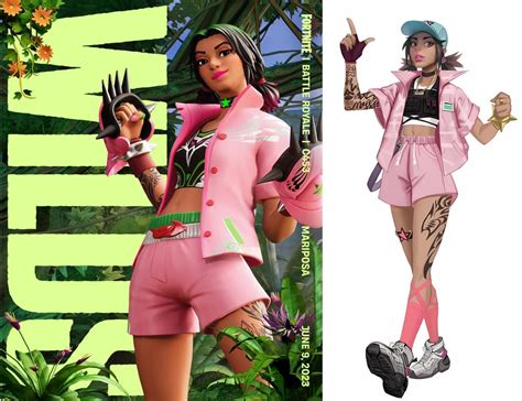 Some Of The New Bp Skins With Their Concept Art R Fortnitebr