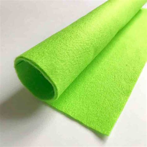 Green Felt Roll Needle Felt Texture Supplies