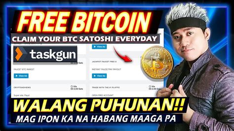 Taskgun How To Earn Unlimited Free Bitcoin Satoshi No Investment