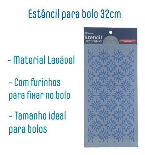 Estencil Para Bolo Stencil De Bolo Costela De Adao X Cm Mercadolivre