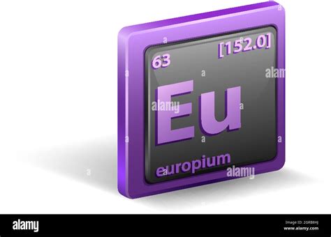 Europium Symbol Hi Res Stock Photography And Images Alamy