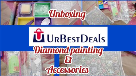 Unboxing Partenariat Avec La Boutique Urbestdeals Diamantpainting