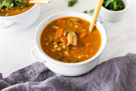 Barley Vegetable Soup With Lentils Recipe