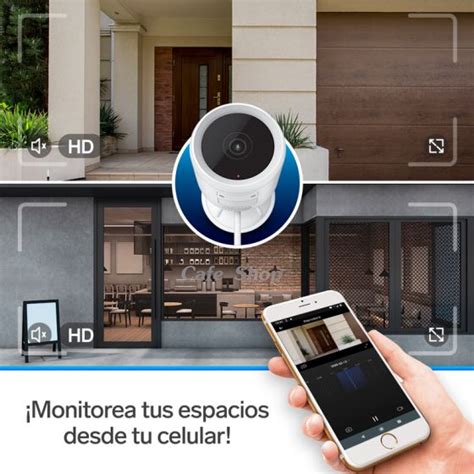 C Mara De Seguridad Wifi Ethernet Full Hd Para Exterior Fija Tipo