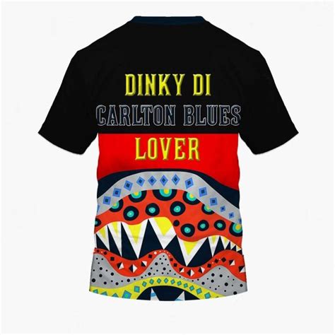 Afl Carlton Blues Dinky Di Lover Aboriginal Flag X Indigenous T Shirt