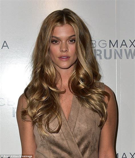 Nina Agdal Flaunts Her Toned Thighs Front Row At Bcbg Max Azria Runway