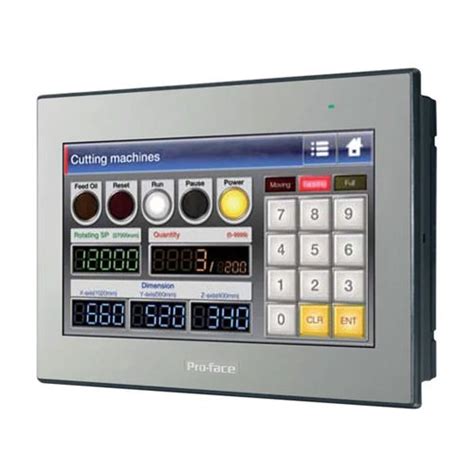 Silver Proface Hmi Touch Panel At Best Price In Noida Multitech