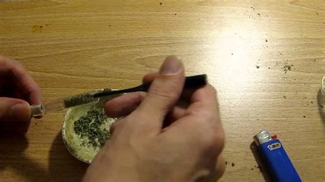 Rolling A Glass Blunt Nah Just Packing One Youtube