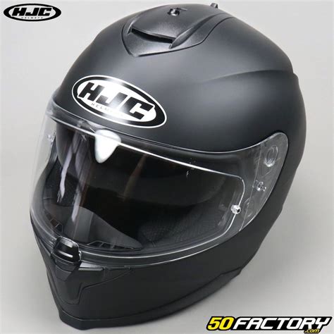 Casque Int Gral Hjc C Semi Flat Noir Mat Quipement Moto