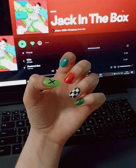 Jack In The Box By J Hope Inspired Nails Hope Nail Art Hope Nails