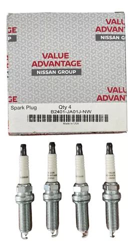 4 Bujias Iridium Nissan Original Para Versa March Tiida Envío gratis