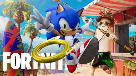 Sonic The Hedgehog Skin Is ‘coming To Fortnite Soon