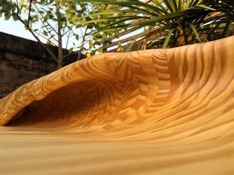 Amazing Wooden Waves Sculptures – Fubiz Media