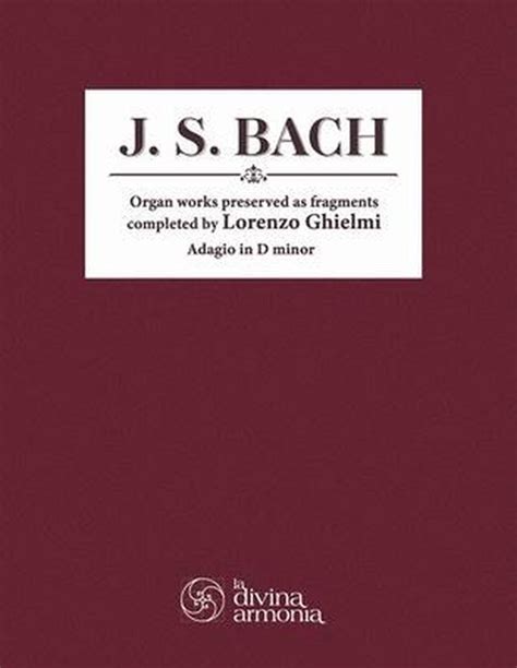 J S Bach Lorenzo Ghielmi Boeken Bol