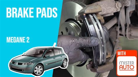 How To Replace The Front Brake Pads Megane Mk2 🚗 Youtube