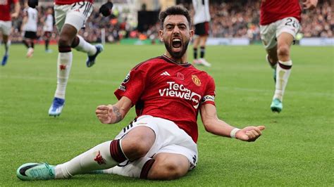 Manchester United Vs Fulham Bruno Fernandez Goal Fantastic