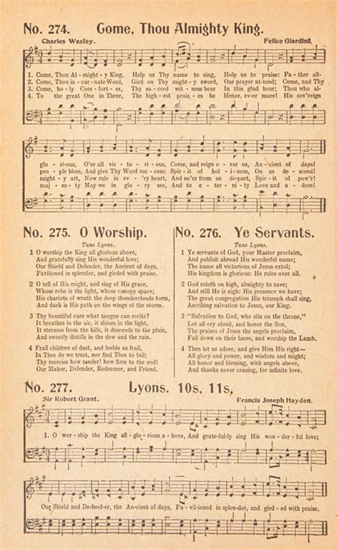 Treasury Of Song 276 Ye Servants Of God Your Master Proclaim