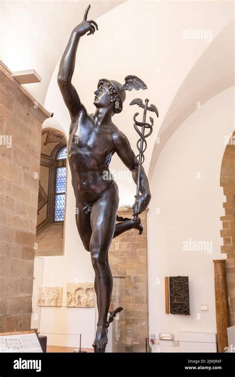 Flying Mercury By Giambologna Stock Photo Alamy