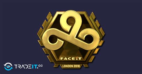 Sticker Cloud9 (Gold) London 2018 | Tradeit