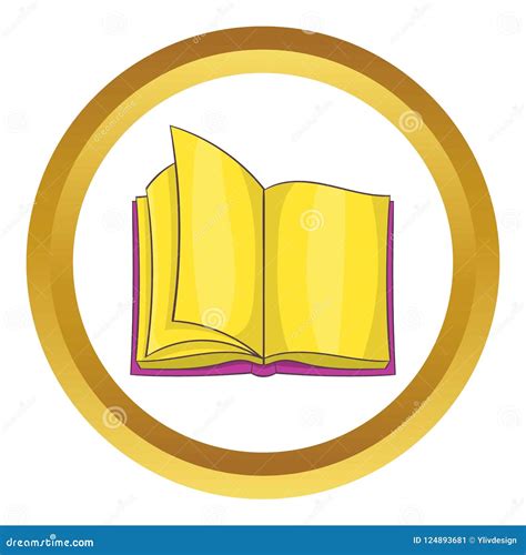 Open Book Icon Stock Illustration Illustration Of Document 124893681