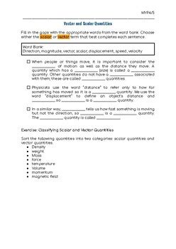 Kinematics Speed And Velocity Aligned With Myp Physics Answers Key