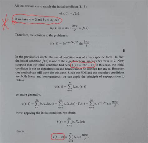 Solve the heat equation having Dirichlet boundary conditions