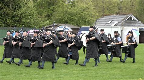 Raf Lossiemouth Pipe Band Take Rd In Grade A At North Of