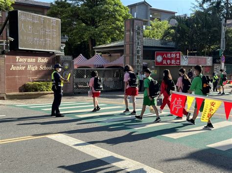 八德警開學日加強護童勤務 共同守護校園安全 Beanfun