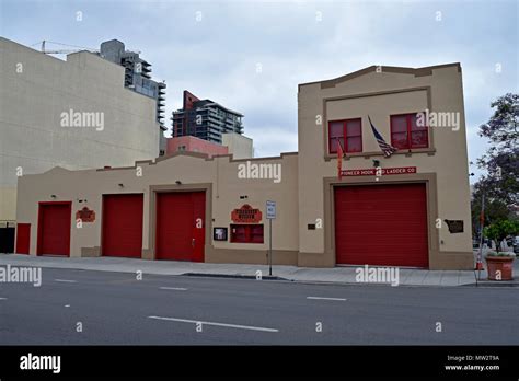 the Firehouse Museum, San Diego, California Stock Photo - Alamy