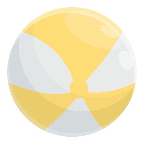 Beach Ball Icon Cartoon Style 14361482 Vector Art At Vecteezy