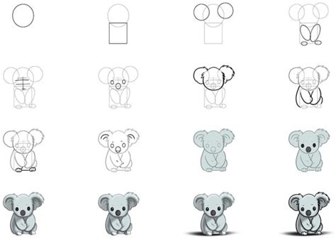 Koala Drawing - Create a Cute and Cuddly Koala Bear