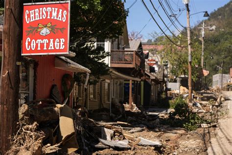 Photos Helene Decimates Chimney Rock N C A Mountain Town That Was