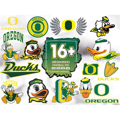 17 Files Oregon Ducks Football Svg Bundle Oregon Ducks Logo Inspire Uplift