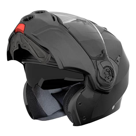 Casco Moto Abatible Caberg Droid Negro Mate