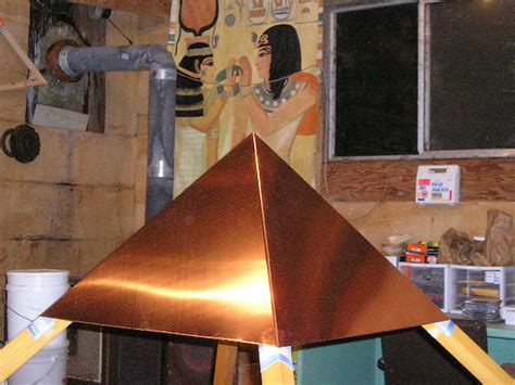 Copper Pyramid Capstone | 51.83° Dimensions of The Great Pyramid