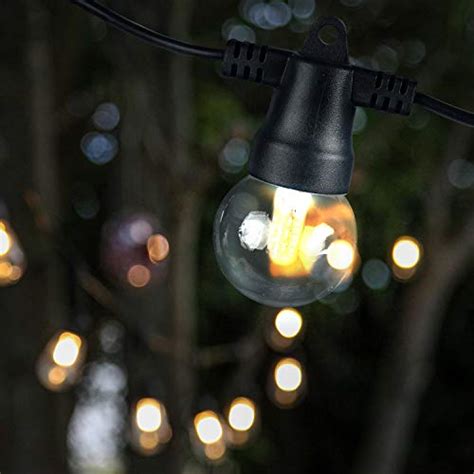 Brightech Ambience Pro Solar Powered Outdoor String Lights Commercial