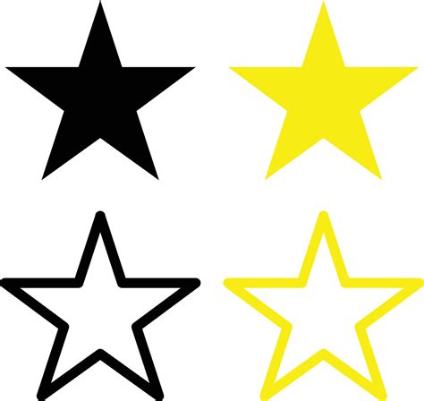 Set of Rating Review Stars Icon Vector 11734031 Vector Art at Vecteezy