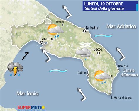 Il Tempo Oggi 10 Ottobre Mesagnesera It