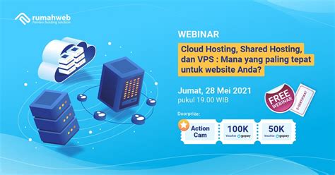 Free Webinar Cloud Hosting Shared Hosting Atau Vps Jadwal Event