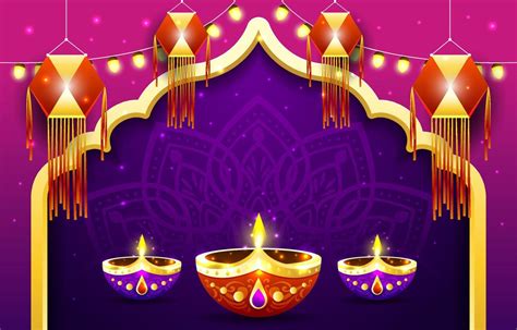 Happy Diwali Background 10514025 Vector Art at Vecteezy