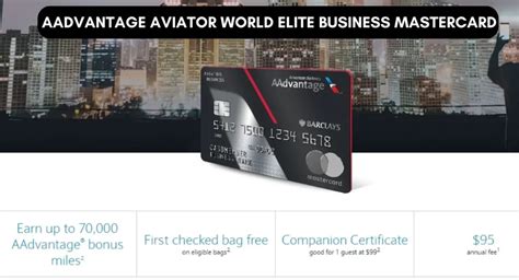 American Airlines Barclays Credit Card [Exclusive Benefits]