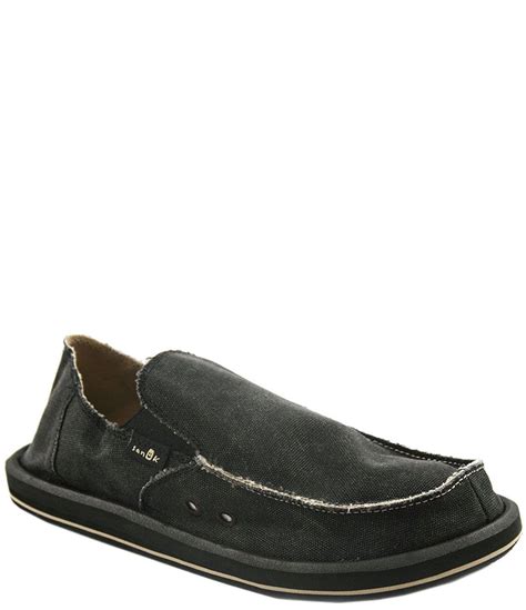 Sanuk Vagabond Canvas Slip-On Shoes | Dillard's