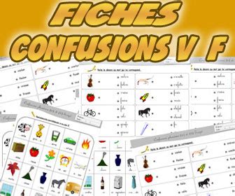 Confusion V Et F Jeu Sur Logicieleducatif