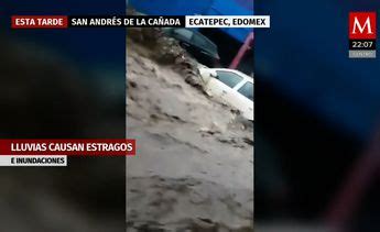 Drenaje colapsó tras lluvias Sistema de Alcantarillado de Ecatepec