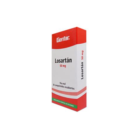 Drogas Sands Losartan 50 Mg Genfar Caja X 30 Tabs