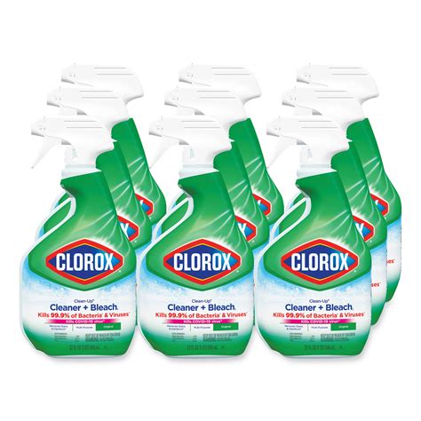 Clorox® Clean Up Cleaner Bleach Original 32 Oz Spray Bottle 9 Carton Allure Hospitality